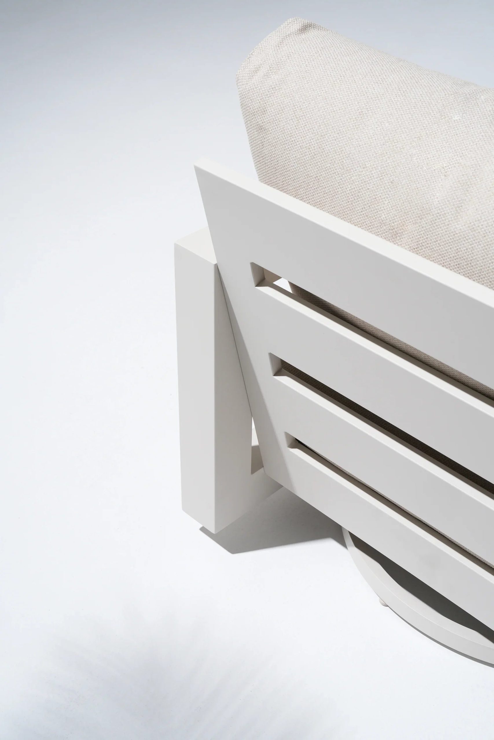 Aluminum Outdoor Sofa Set with Swivel Chairs and Tables - Image 7